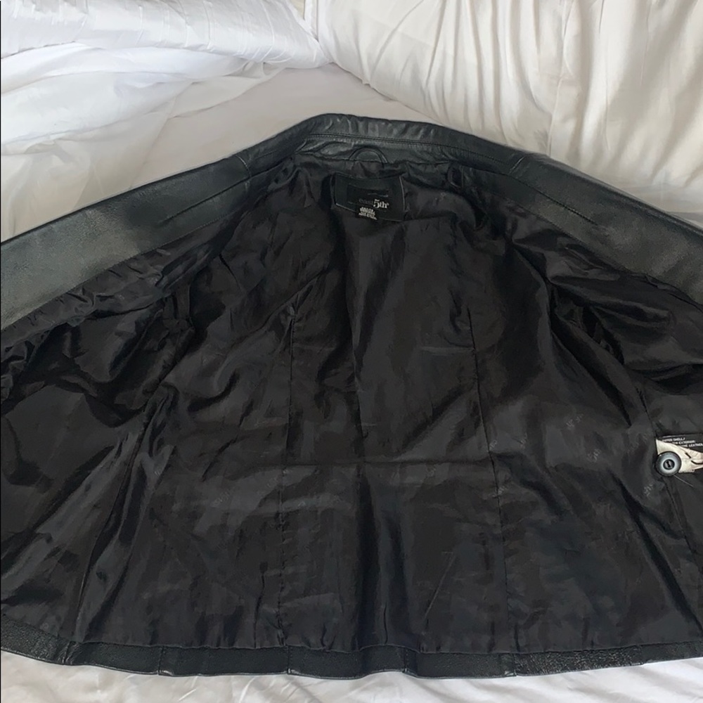 East 5th leather blazer - Picture 3 of 6